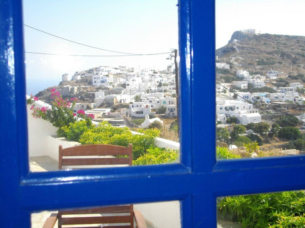 Villa Superb view House-Sikinos Island-Chorio Exterior foto