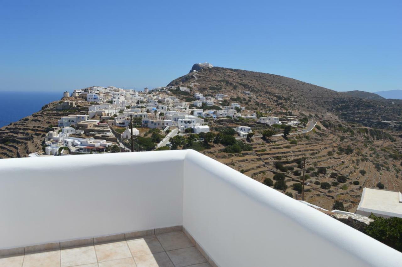Villa Superb view House-Sikinos Island-Chorio Exterior foto