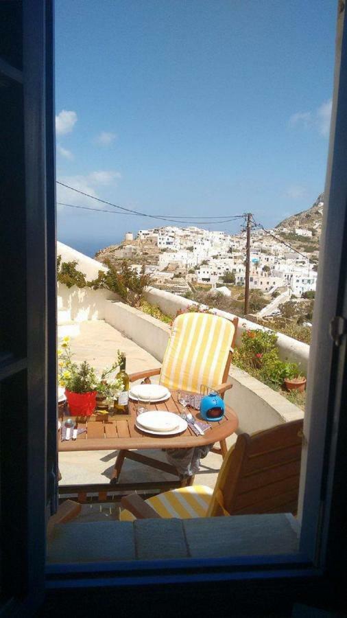 Villa Superb view House-Sikinos Island-Chorio Exterior foto