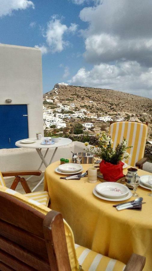 Villa Superb view House-Sikinos Island-Chorio Exterior foto
